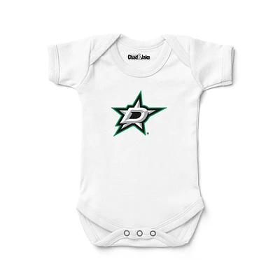 Newborn & Infant Chad Jake Dallas Stars Primary Logo Bodysuit