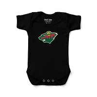 Newborn & Infant Chad Jake Minnesota Wild Primary Logo Bodysuit