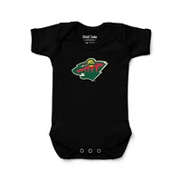 Newborn & Infant Chad Jake Minnesota Wild Primary Logo Bodysuit