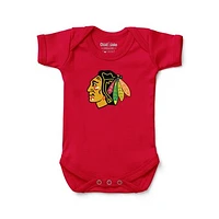 Newborn & Infant Chad Jake Red Chicago Blackhawks Primary Logo Bodysuit