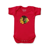Newborn & Infant Chad Jake Red Chicago Blackhawks Primary Logo Bodysuit