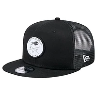 Men's New Era Black Buffalo Bills Mojo Dojo Trucker 9FIFTY Snapback Hat