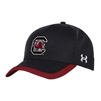 Men's Under Armour  Black South Carolina Gamecocks Sideline Blitzing Accent Flex Hat