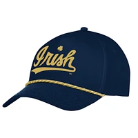 Men's Under Armour  Navy Notre Dame Fighting Irish Driver Rope Adjustable Hat