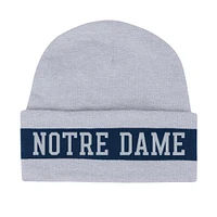 Men's Under Armour  Navy Notre Dame Fighting Irish Jacquard Cuffed Knit Hat