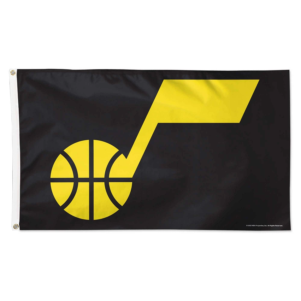 WinCraft Utah Jazz 3' x 5' Single-Sided Deluxe Flag