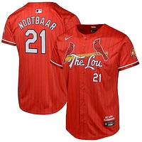 Youth Nike Lars Nootbaar Red St. Louis Cardinals 2024 City Connect Limited Player Jersey