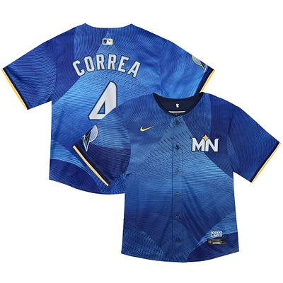 Toddler Nike Carlos Correa Royal Minnesota Twins 2024 City Connect Limited Jersey