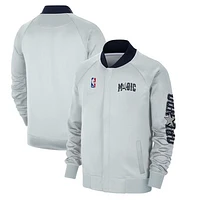 Men's Nike Silver Orlando Magic 2024/25 City Edition Authentic Showtime Performance Full-Zip Jacket