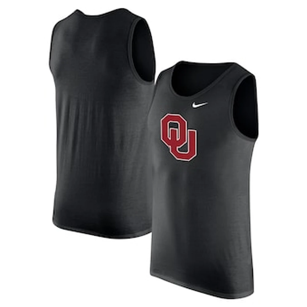 Men's Nike Black Oklahoma Sooners Tank Top