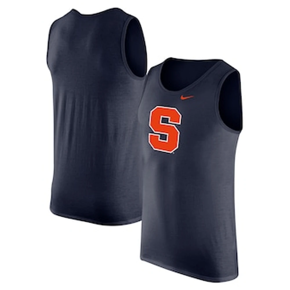 Men's Nike Navy Syracuse Orange Tank Top