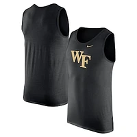 Men's Nike Black Wake Forest Demon Deacons Tank Top