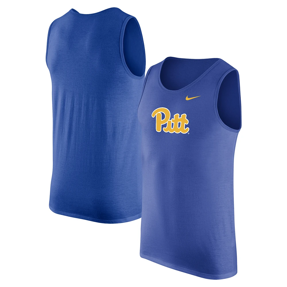 Men's Nike Royal Pitt Panthers Tank Top