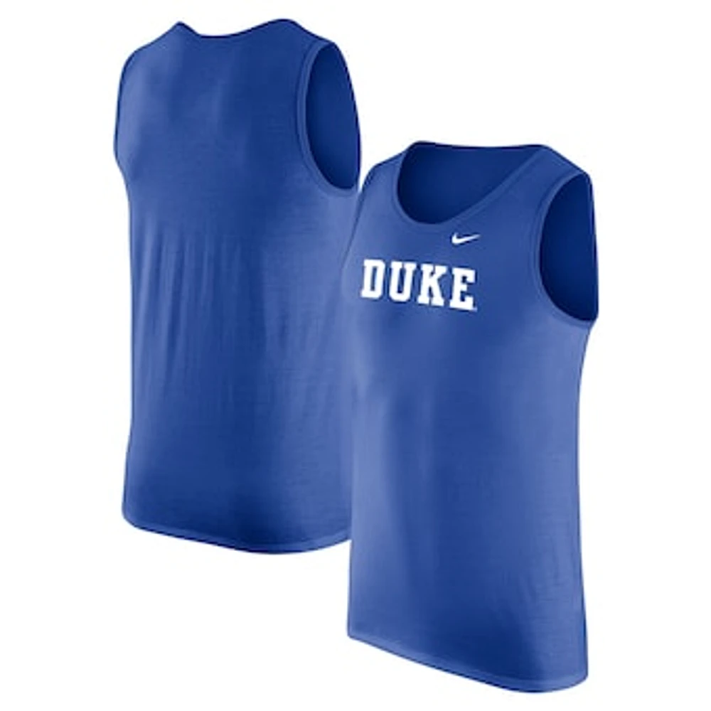 Men's Nike Royal Duke Blue Devils Tank Top