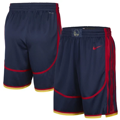 Men's Nike Navy Golden State Warriors 2024/25 City Edition Swingman Shorts