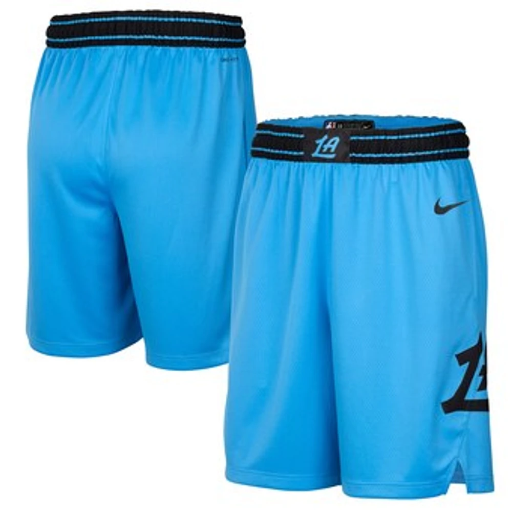 Men's Nike Blue LA Clippers 2024/25 City Edition Swingman Shorts