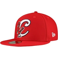 Men's New Era Red St. Louis Cardinals  Duo Logo 2.0 59FIFTY Fitted Hat