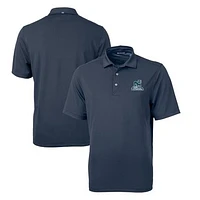 Men's Cutter & Buck Navy Citadel Bulldogs Big Tall Virtue Eco Pique Recycled DryTec Polo