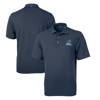 Men's Cutter & Buck Navy Citadel Bulldogs Big Tall Virtue Eco Pique Recycled DryTec Polo