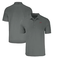 Men's Cutter & Buck SMU Mustangs Big Tall Forge Eco Stretch Recycled Polo