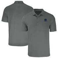 Men's Cutter & Buck Gray George Washington University Big Tall Forge Eco Stretch Recycled Polo