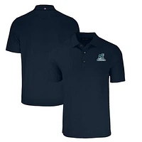 Men's Cutter & Buck Navy Citadel Bulldogs Big Tall Forge Eco Stretch Recycled Polo