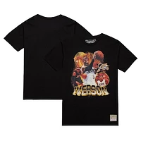 Men's Mitchell & Ness Allen Iverson Black Philadelphia 76ers Collage T-Shirt