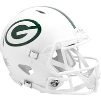 Riddell White Green Bay Packers 2024 On-Field Alternate Speed Authentic Helmet