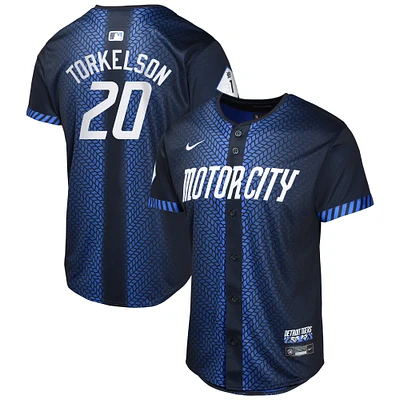 Youth Nike Spencer Torkelson Navy Detroit Tigers 2024 City Connect Limited Jersey