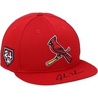 Jordan Walker St. Louis Cardinals Autographed New Era 2024 Spring Training Cap