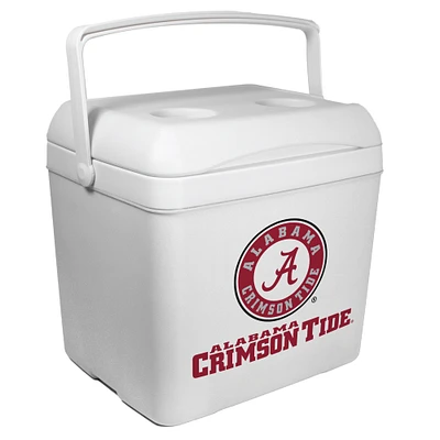 White Alabama Crimson Tide 24-Can Tailgate Cooler