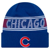 Men's New Era  Royal Chicago Cubs Authentic Collection Cuffed Knit Hat