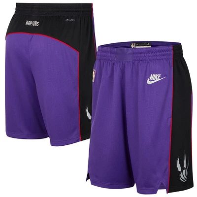 Men's Nike  Purple Toronto Raptors 2024/25 Classic Edition Swingman Shorts