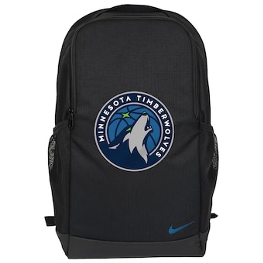 Nike Black Minnesota Timberwolves Brasilia Backpack