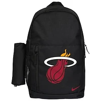 Nike Black Miami Heat Elemental Backpack