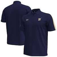 Men's Under Armour Navy Midshipmen Pinnacle Performance Polo