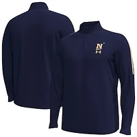 Men's Under Armour Navy Midshipmen Playoff Performance Quarter-Zip Jacket