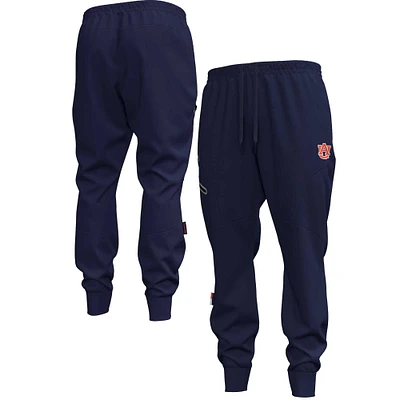 Men's Under Armour Navy Auburn Tigers Unstoppable Fleece Jogger Pants