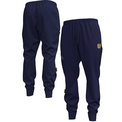 Men's Under Armour Navy Notre Dame Fighting Irish Unstoppable Fleece Jogger Pants