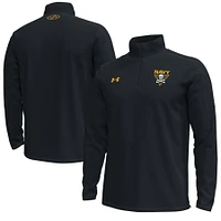 Men's Under Armour Navy Midshipmen 2024 Rivalry Quarter-Zip Top