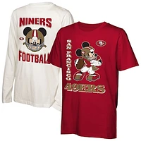 Youth San Francisco 49ers Quarterback Mickey T-Shirt Combo Pack