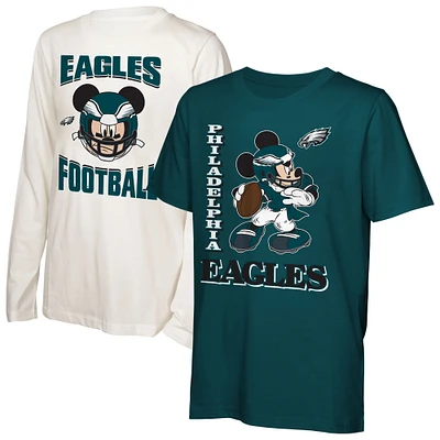 Youth Philadelphia Eagles Quarterback Mickey T-Shirt Combo Pack