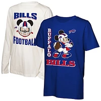 Youth Buffalo Bills Quarterback Mickey T-Shirt Combo Pack