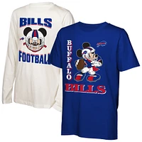 Youth Buffalo Bills Quarterback Mickey T-Shirt Combo Pack