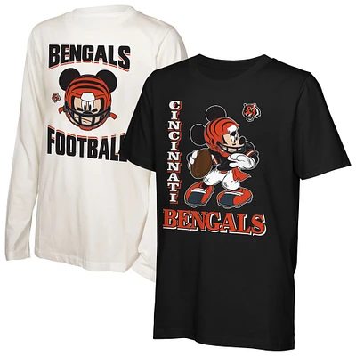 Youth Cincinnati Bengals Quarterback Mickey T-Shirt Combo Pack