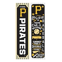 Pittsburgh Pirates 47" Double-Sided Spring Seasonal Porch Leaner Sign