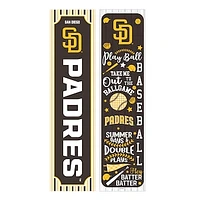 San Diego Padres 47" Double-Sided Spring Seasonal Porch Leaner Sign