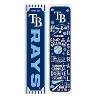 Tampa Bay Rays 47" Double-Sided Spring Seasonal Porch Leaner Sign