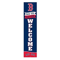 Boston Red Sox 47" Fan Chant Porch Leaner Welcome Wall Sign
