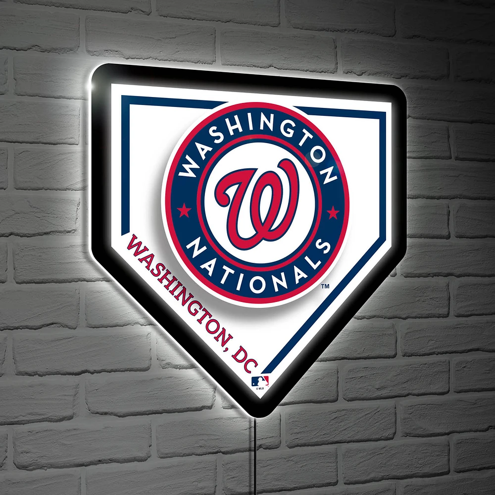 Washington Nationals LED Wall Home Plate